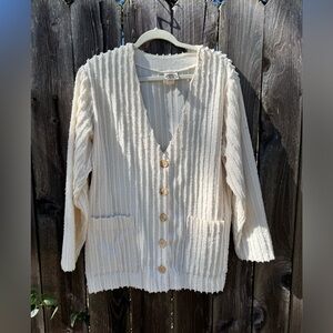 Vintage sustainable 100% cotton cardigan